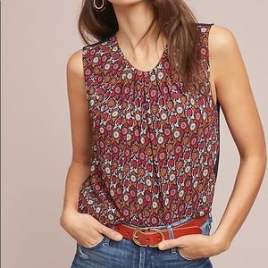 Anthropologie Vanessa&Virginia Wanderlust Top EUC